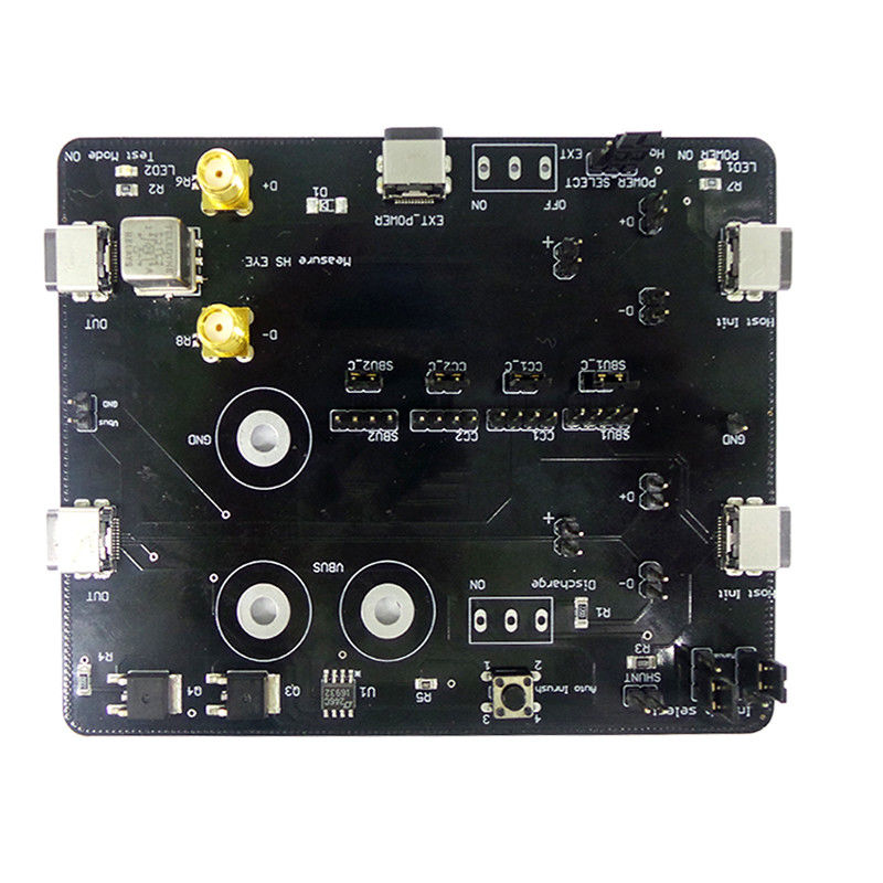 FR4 Balck soldermask pcba board electronic pcb assembly Power adapter pcba